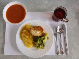 Obiad dieta lekkostrawna